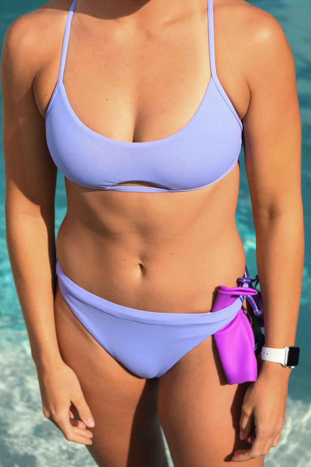 Holland Bikini Bottom - Lavender Female Product Image