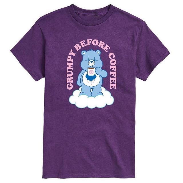 Mens Care Bears Grumpy Before Coffee Graphic Tee Product Image