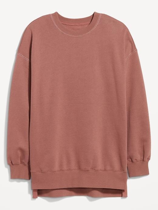 SoComfy Relaxed Tunic Sweatshirt Product Image