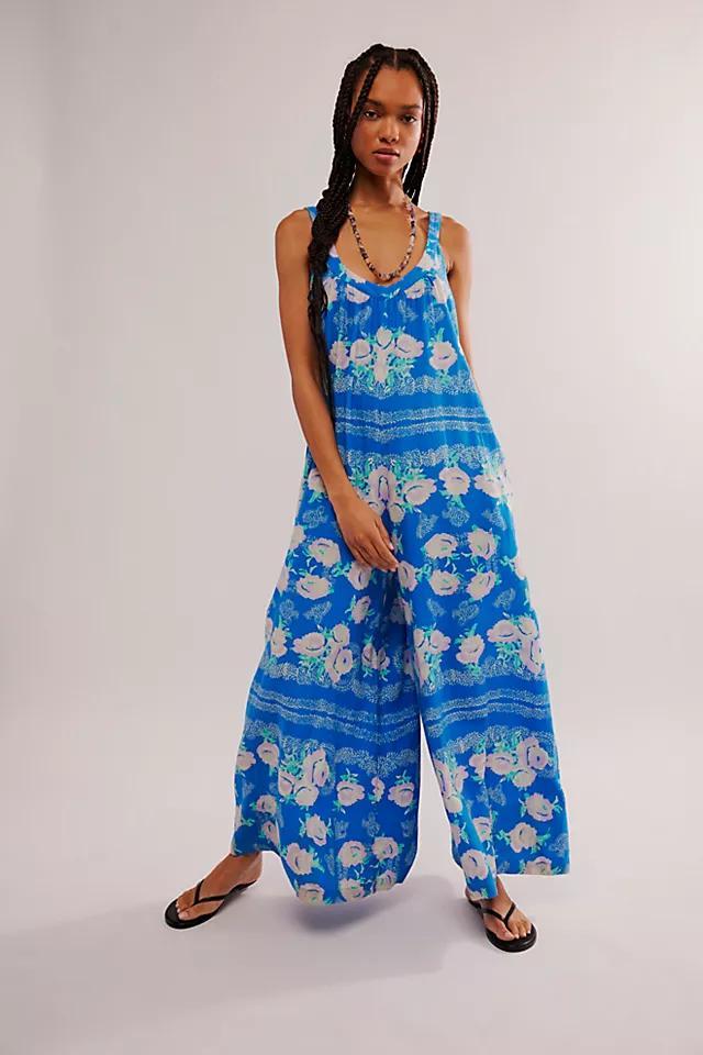 Bali Lillie Scarf Print Jumpsuit Product Image