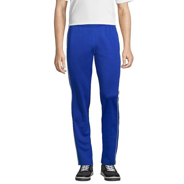 Mens Lands End Active Track Pants Blue Product Image