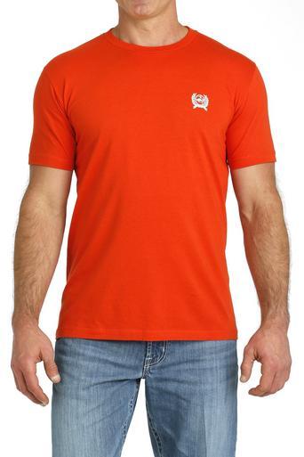 Cinch® Men's S/S Red Cinch Ranch Supply T-Shirt Product Image