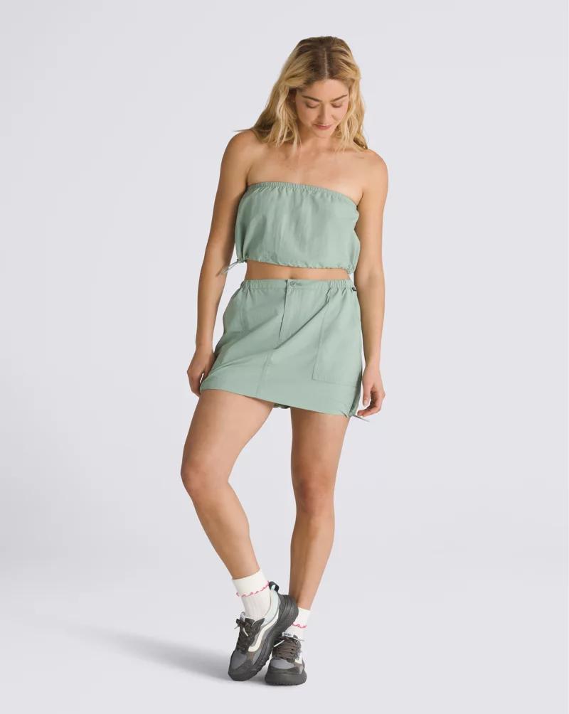 Riley Nylon Mini Skirt Product Image