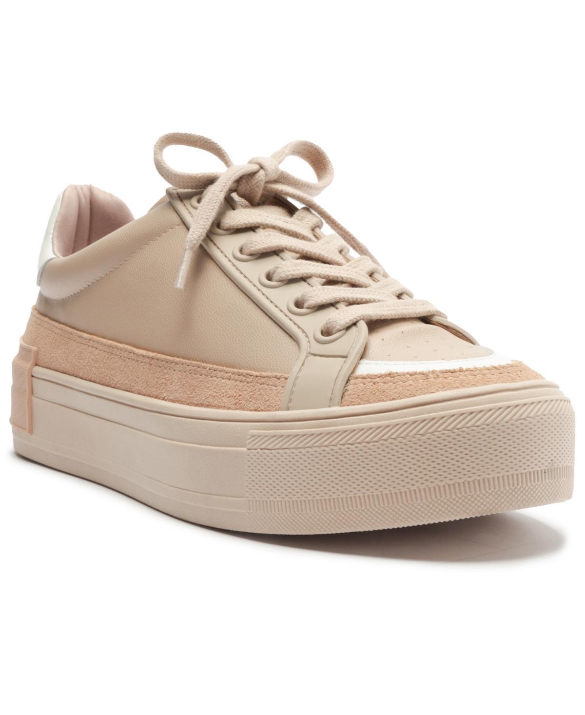 Arezzo Womens Stevie Flatform Sneakers Product Image