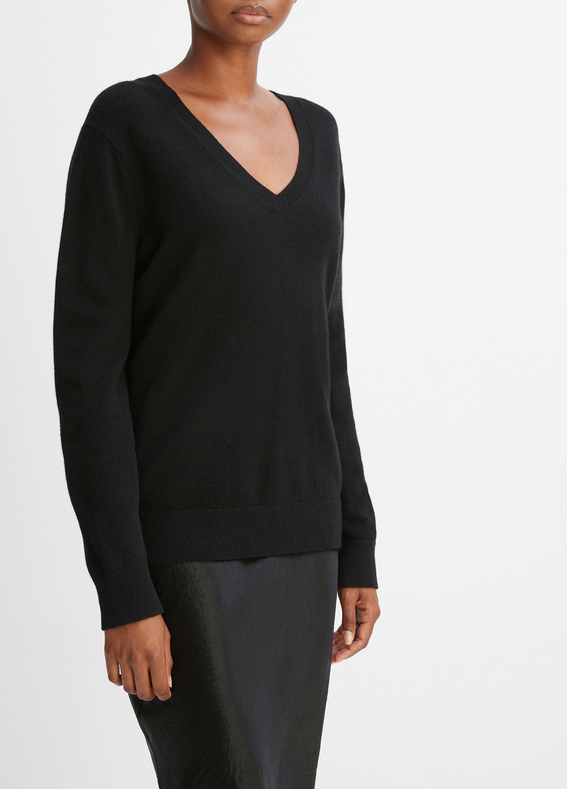 Cashmere Weekend V-Neck Sweater Product Image