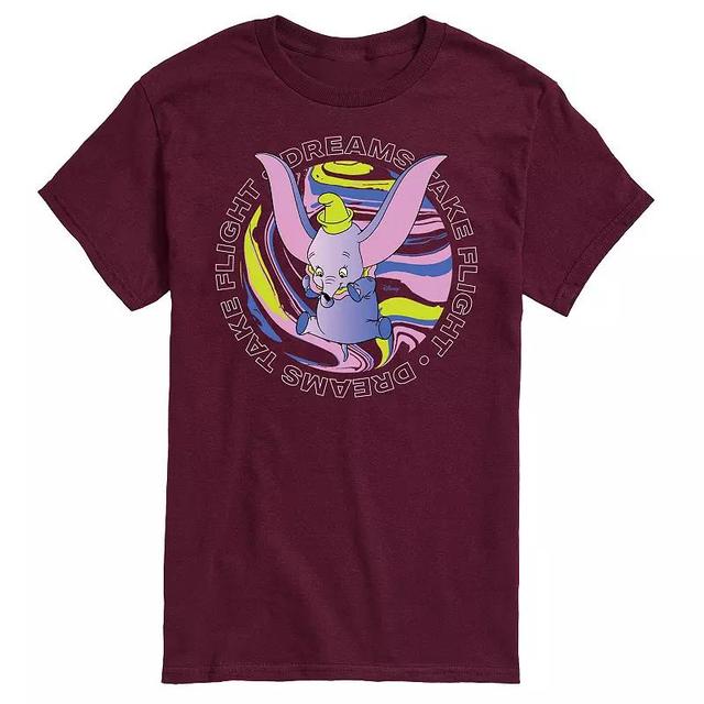 Disneys Dumbo Mens Dreams Take Flight Graphic Tee Product Image