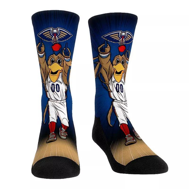 Rock Em Socks New Orleans Pelicans Mascot Pump Up Crew Socks, Mens Product Image