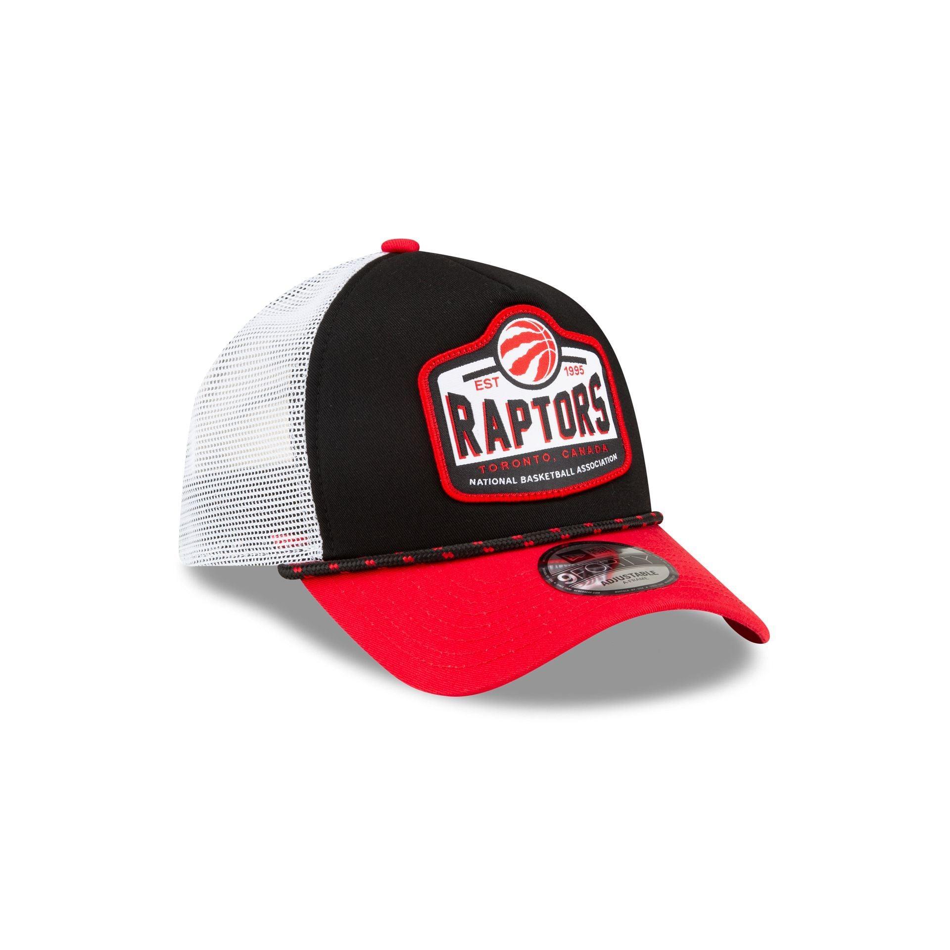 Toronto Raptors 2024 Rally Drive 9FORTY A-Frame Trucker Hat Male Product Image