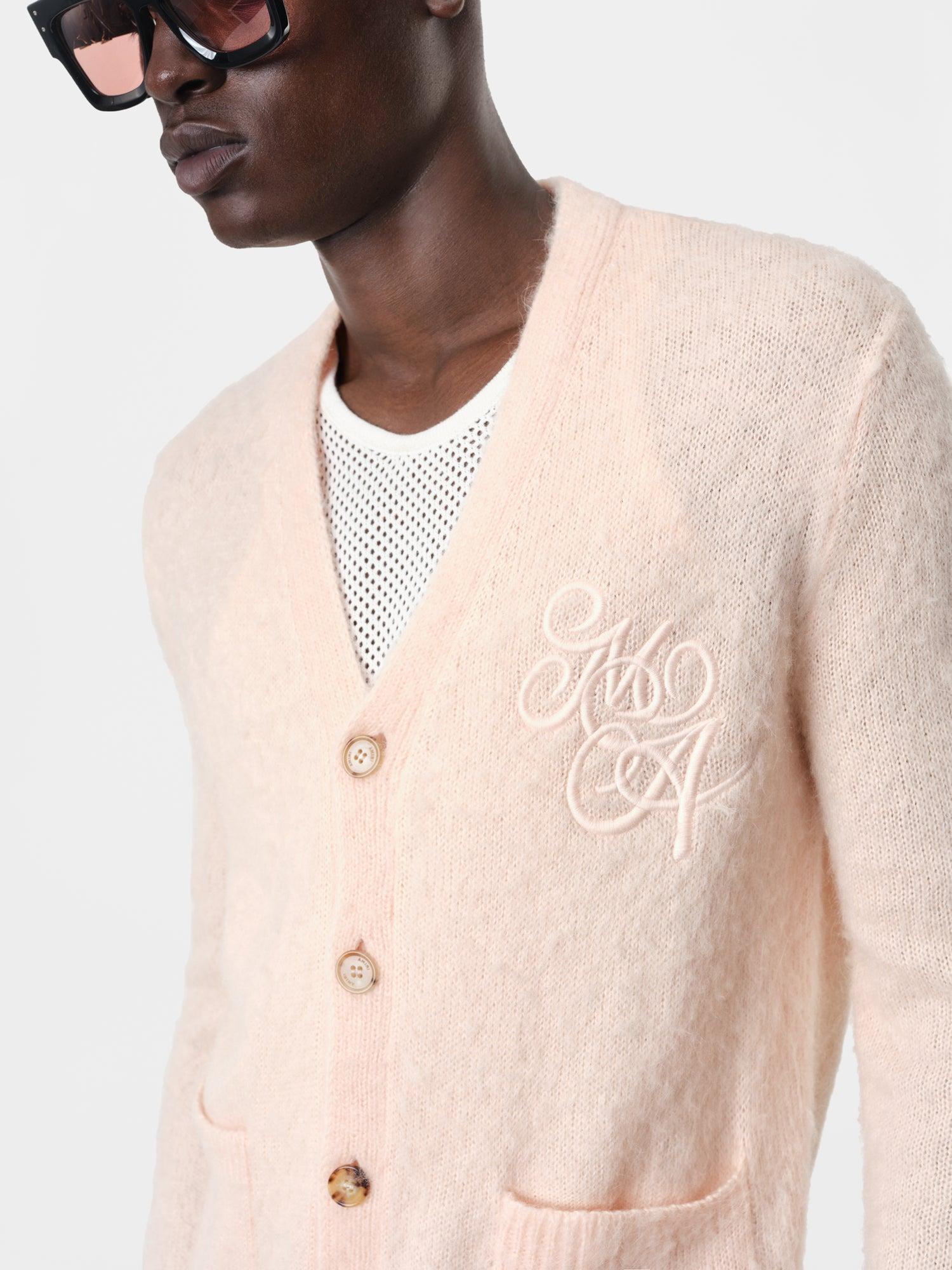 MA SWIRL CARDIGAN - Peach Male Product Image