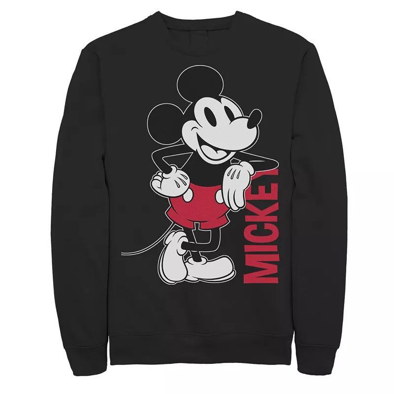 Mens Disney Mickey Mouse Vintage Mickey Outline Sweatshirt Product Image