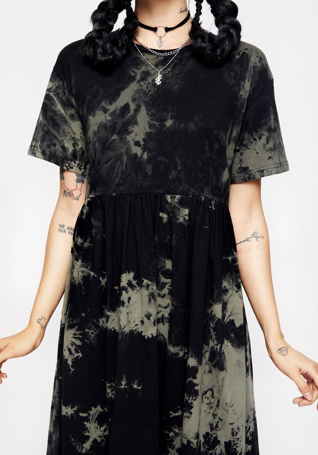 Grievance Tie Dye Midi Dress Product Image