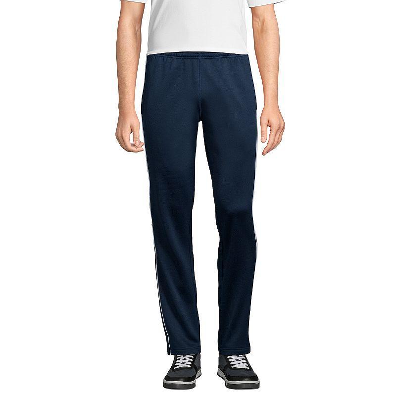 Mens Lands End Active Track Pants Blue Product Image