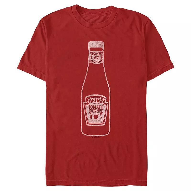 Mens Heinz Ketchup Bottle Graphic Tee Product Image