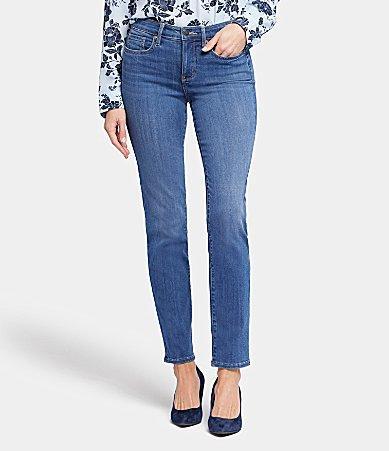 NYDJ Sheri Slim Straight Leg Jeans Product Image