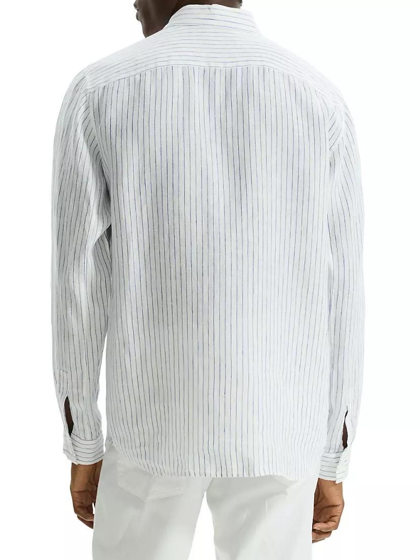 Irving Linen Button-Front Shirt Product Image