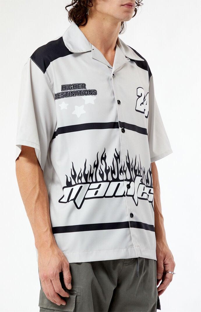 Men's Manifest Racing Woven Camp Shirt Product Image