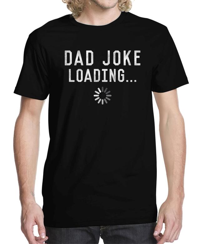 Mens Dad Joke Loading Graphic T-shirt Product Image