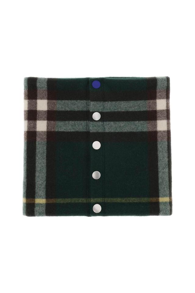 BURBERRY Cashmere Neck Warmer In Green Product Image