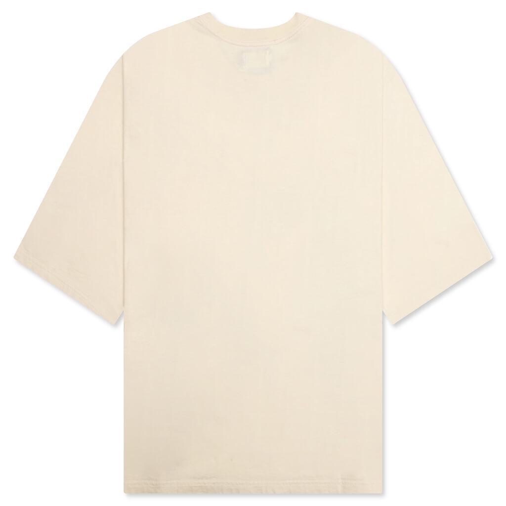 Crest Logo Box Tee - Cream Male Product Image