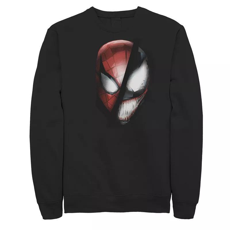 Mens Marvel Venom & Spider-Man Rivals Face Mask Fleece Product Image