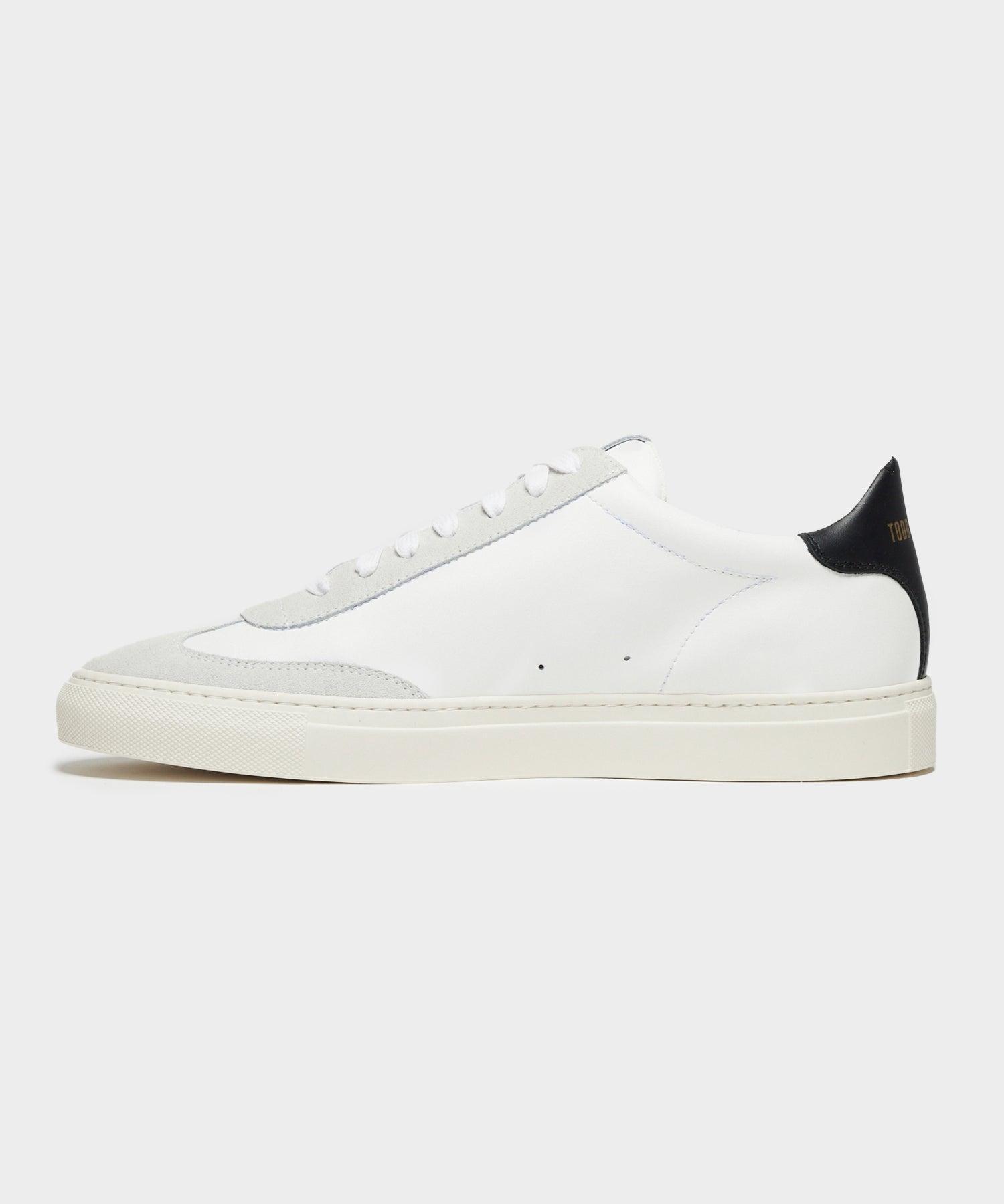 Tuscan Low Profile Sneaker in White Product Image