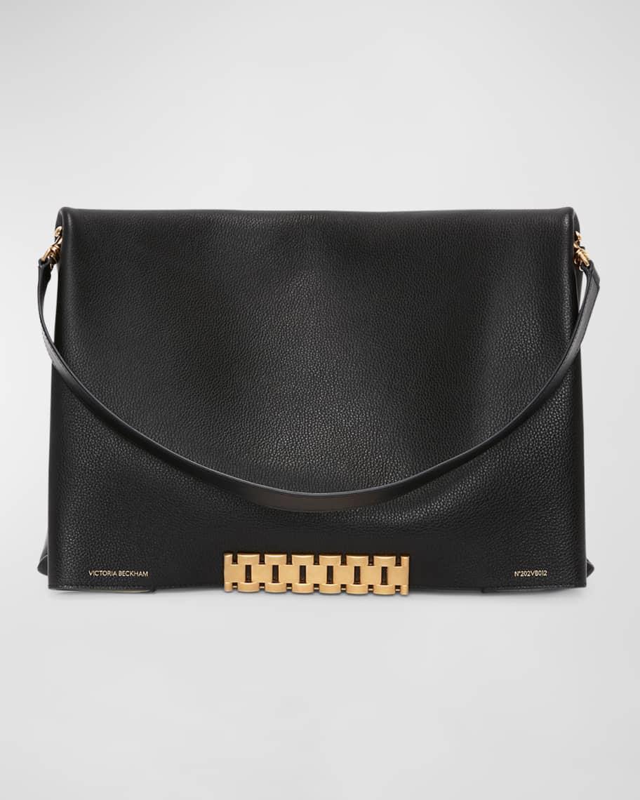 XL Flap Leather Clutch Bag product image