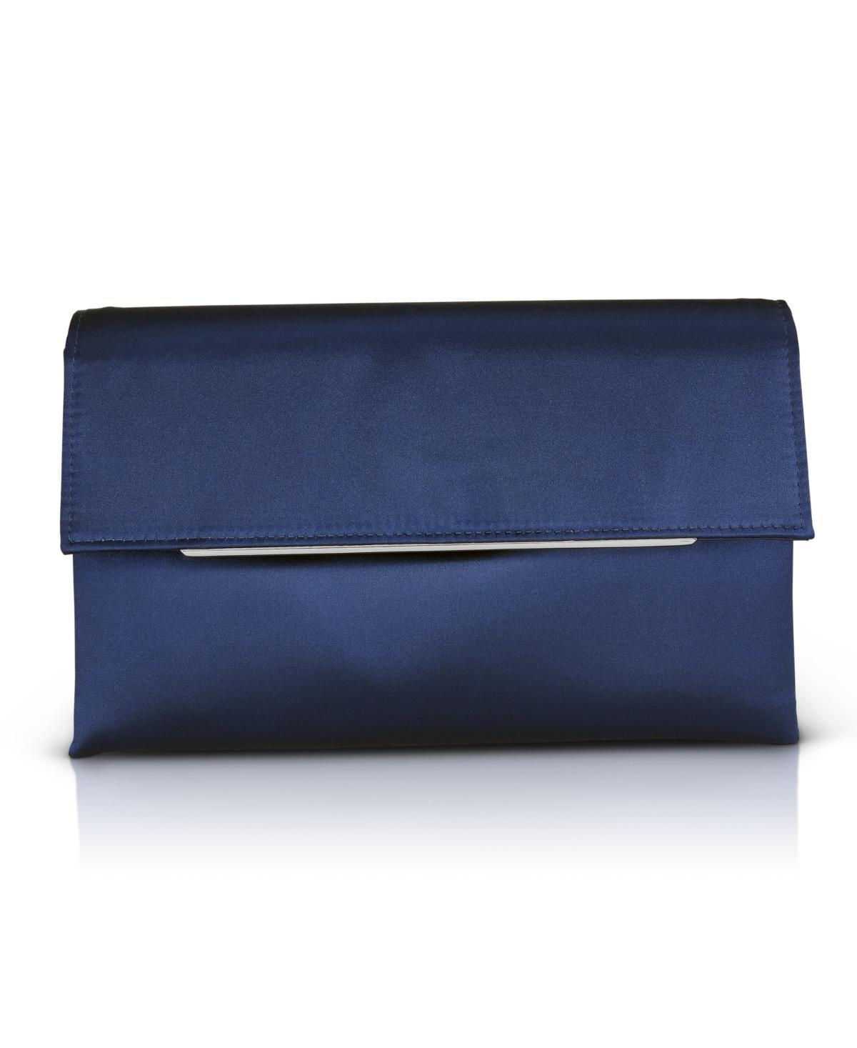 Jewel Badgley Mischka Womans Harper Satin Envelope Clutch Product Image