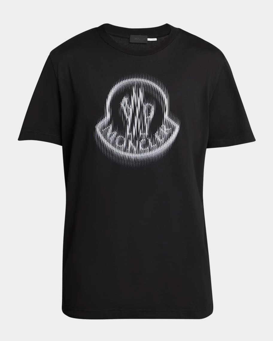 Mens Cotton Faded Logo T-Shirt Product Image