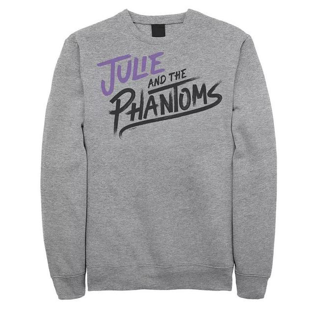 Mens Julie And The Phantoms Logo Stack Sweatshirt Athletic Grey Product Image