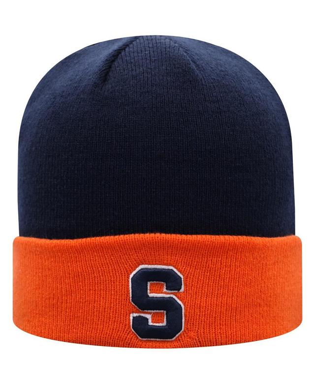 Mens Top of the World Navy/Orange Syracuse Orange Core 2-Tone Cuffed Knit Hat Product Image