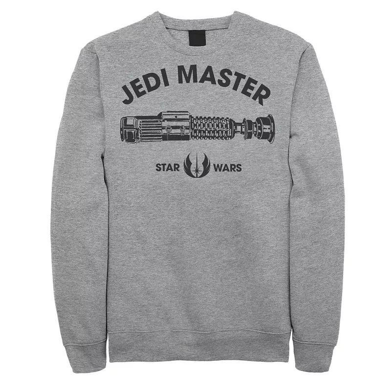 Mens Star Wars Jedi Master Lightsaber Logo Sweatshirt Product Image