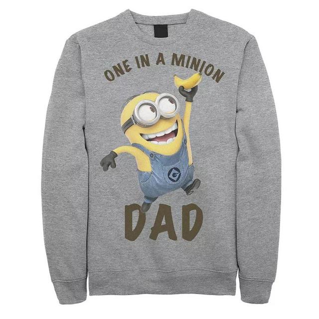 Mens Despicable Me Minions Tis The Season To Be Jolly Banana Sweatshirt Product Image