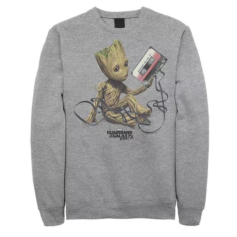 Mens Marvel Comics Original Panels Sweatshirt Athletic Grey Product Image