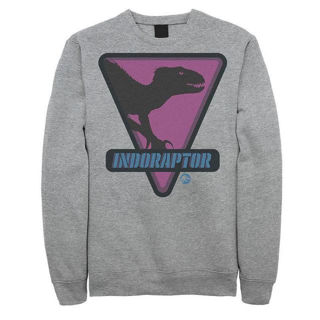 Mens Jurassic World Indoraptor Silhouette Sweatshirt Med Grey Product Image