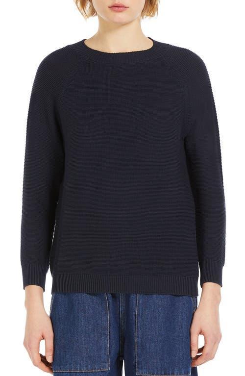 Weekend Max Mara Linz Cotton Crewneck Sweater Product Image