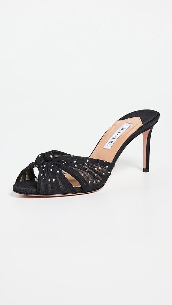 Aquazzura Slow Kisses Mules 75mm | Shopbop Product Image