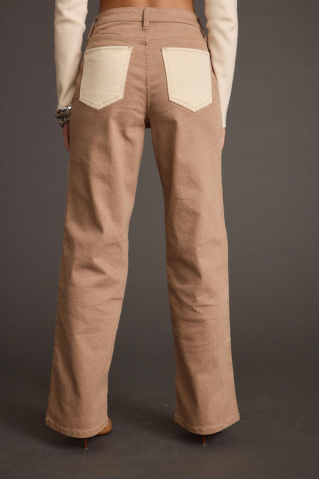 High Noon Two Tone Western Pants Product Image