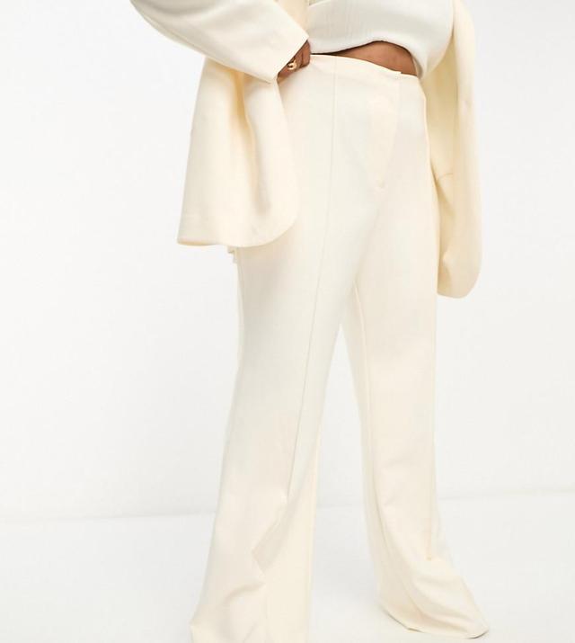 ASOS LUXE Curve suit kickflare pants Product Image