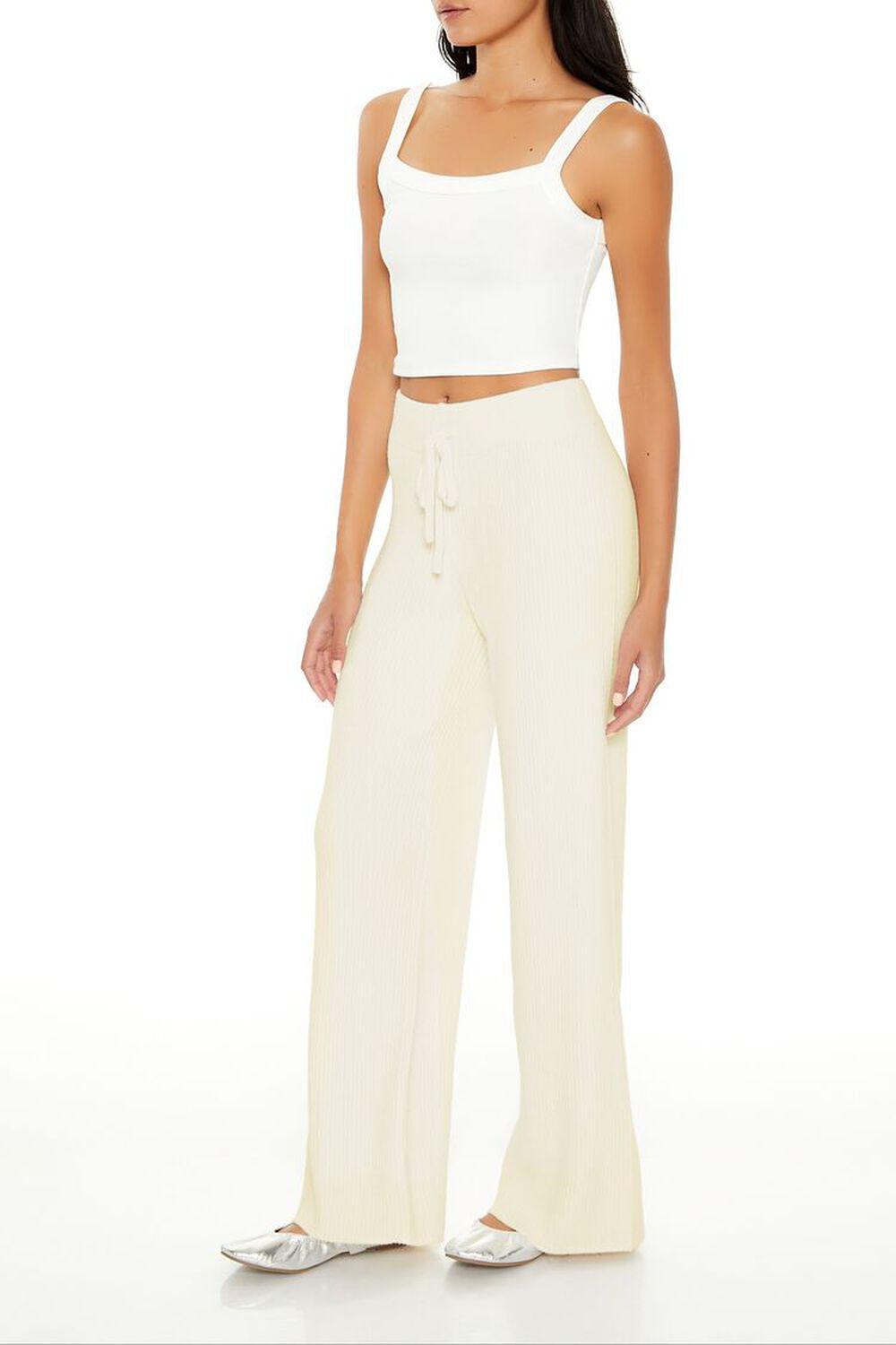 Sweater-Knit Wide-Leg Pants | Forever 21 Product Image