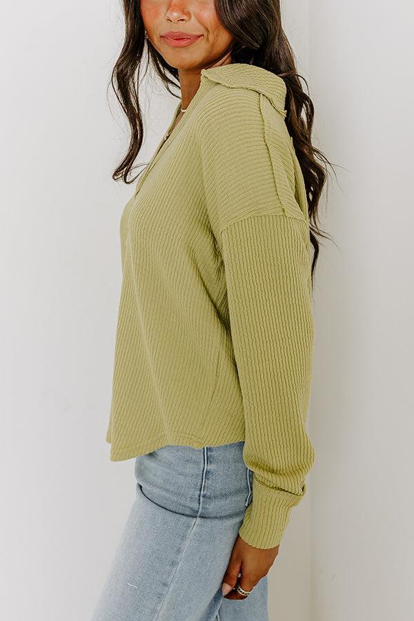 Coffee Run Cutie Shift Top in Lime Punch Product Image