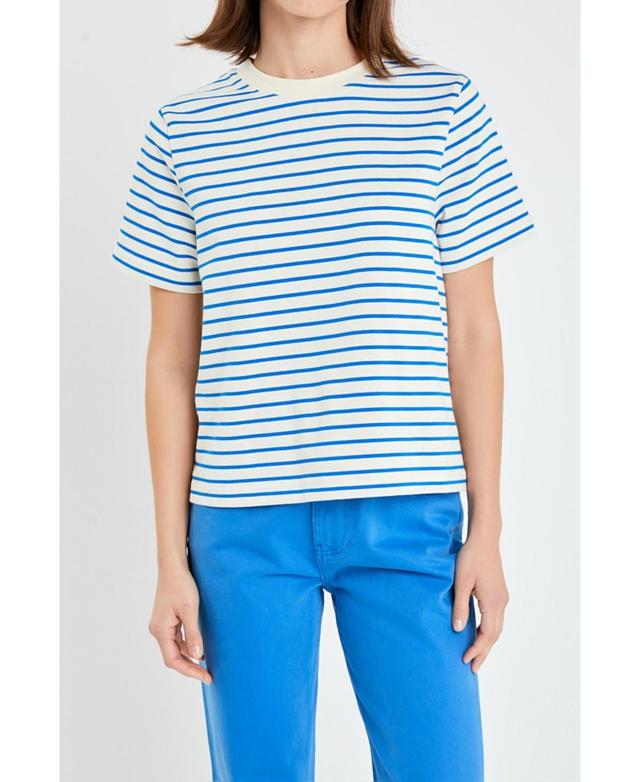 English Factory Womens Stripe T-shirt Product Image