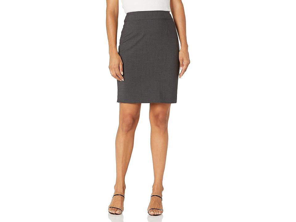 Calvin Klein High Rise Luxe Stretch Pencil Skirt Product Image