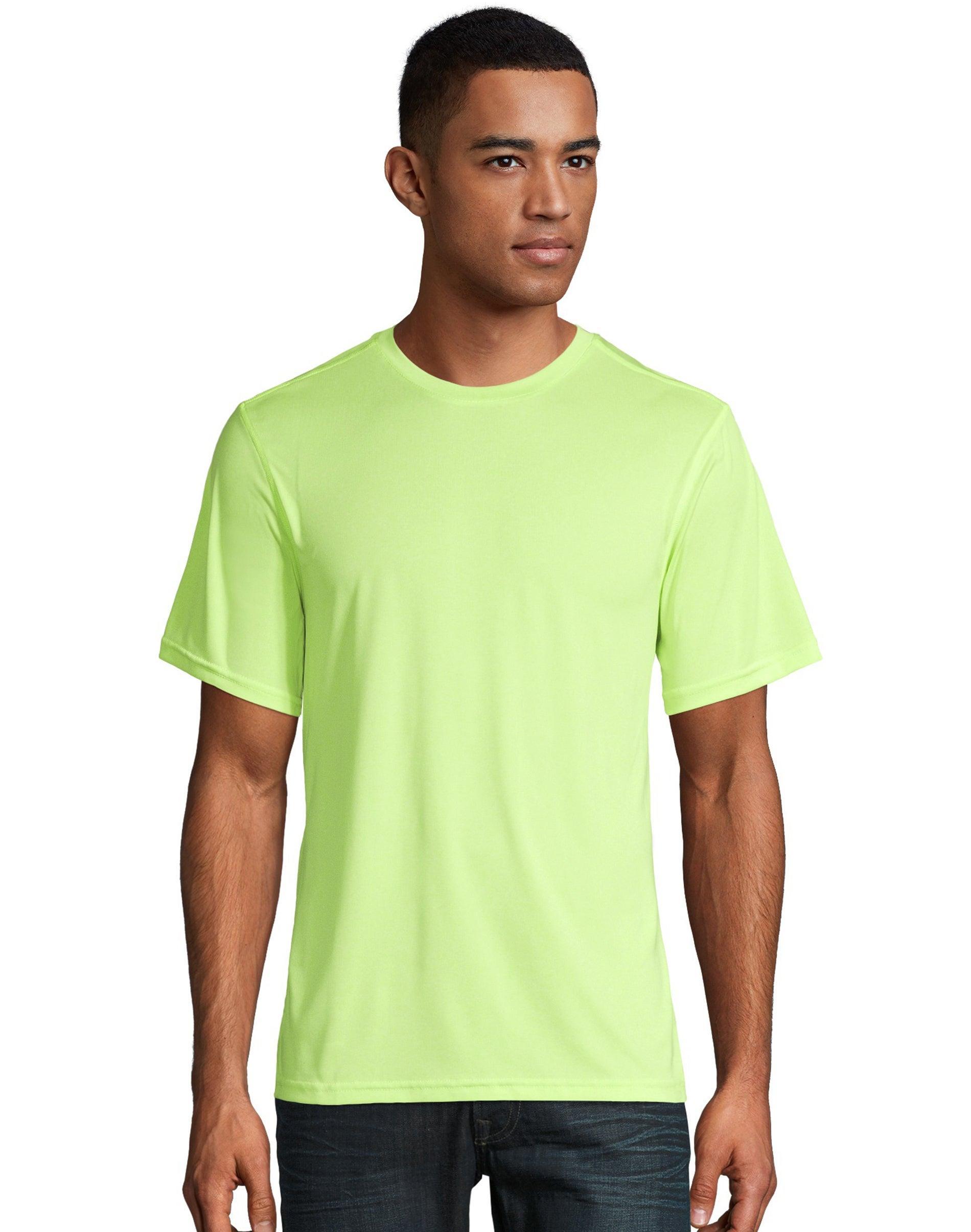 Hanes Sport Mens Performance T-Shirt Blue Oasis Heather L Product Image