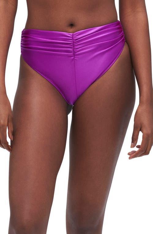 Good American Good Waist Ruched Bikini Bottoms Product Image