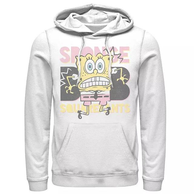 Mens SpongeBob SquarePants Scared Sponge Hoodie Product Image