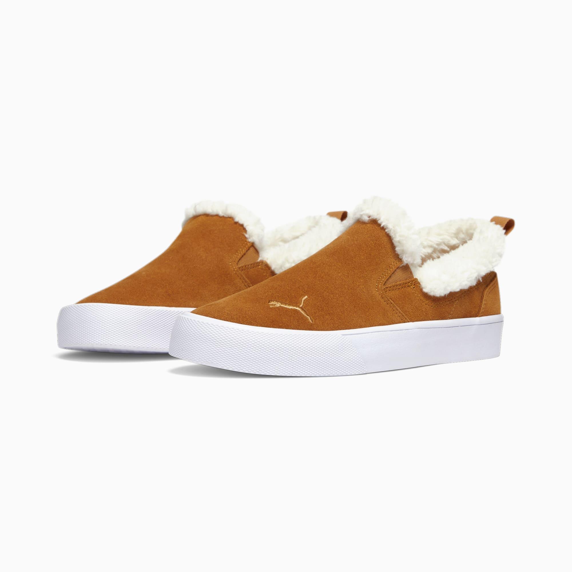 Bari Comfort Sherpa Women's Slip-On Shoes Product Image