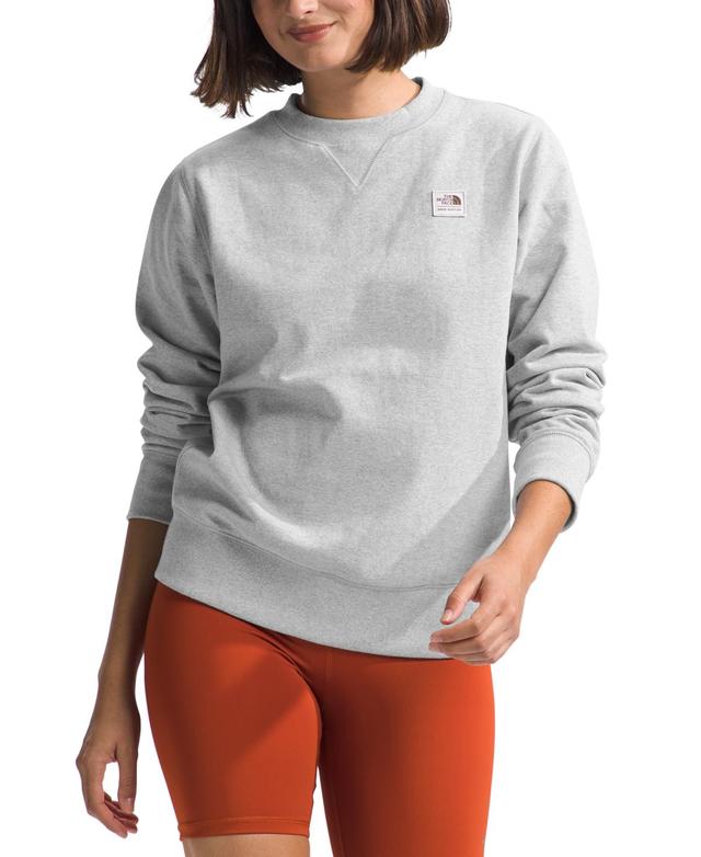 The North Face Womens Heritage Patch Logo Sweatshirt Product Image