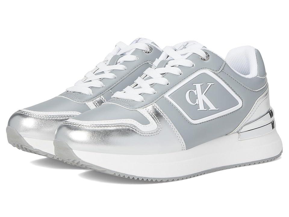 Calvin Klein Vidya (Grey/Silver) Women's Shoes Product Image