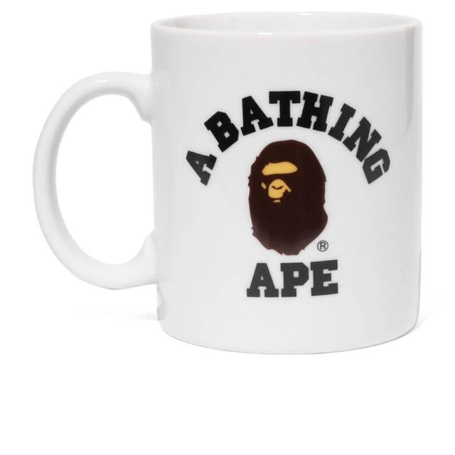 College Pottery Mug - White Male Product Image