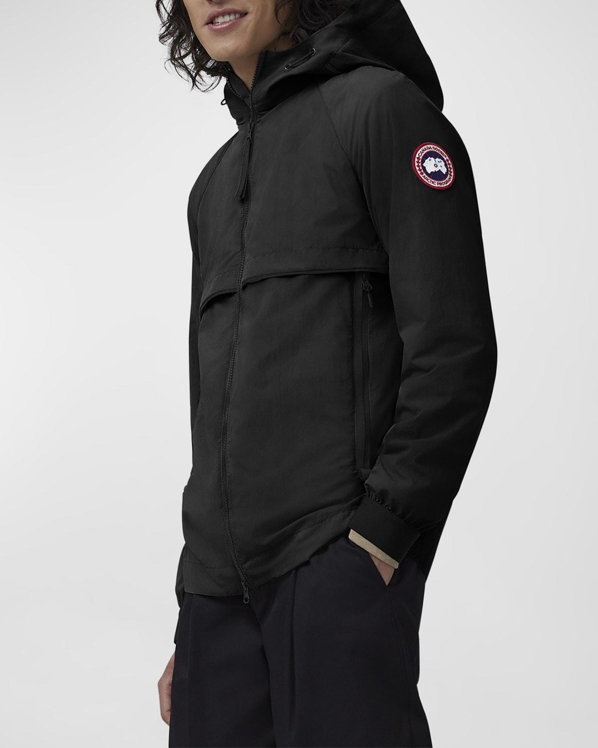 Mens Faber Hooded Windbreaker Jacket Product Image